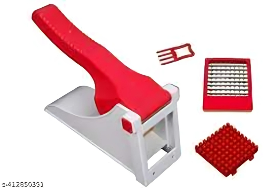 French Fry Cutter – Manual Potato Chopper | Stainless Steel Blades