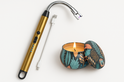 Electric Lighter For Kitchen Rechargeable Portable Lighter For Gas Stove