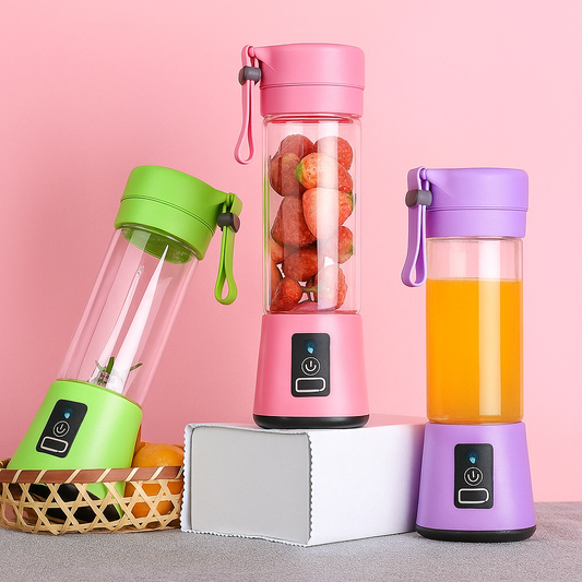 Portable 6 Blades Juicer Blender Mixer USB Rechargeable Juicer / Fresh Fruits Juices Maker/Gym/Outdoor/ Mini Juicer Milkshake Smoothie Maker