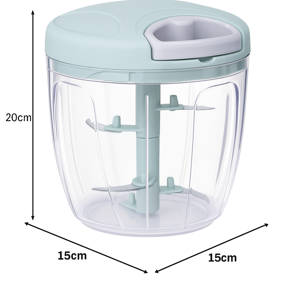 Household Garlic Masher, Manual Garlic Press With Pull-Out Design, Small-Sized And 900ml Capacity Garlic Chopper