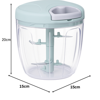 Household Garlic Masher, Manual Garlic Press With Pull-Out Design, Small-Sized And 900ml Capacity Garlic Chopper